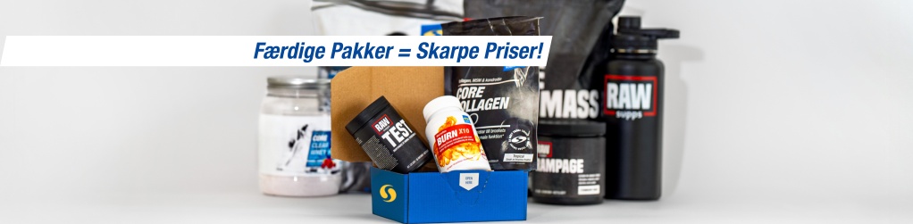 Pakketilbud fra varem�rket Core Nutrition & RAW Supps